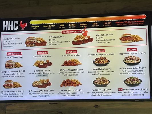 Menu photo 2 Houston TX Hot Chicken Fresno, CA Menu photo 2 Houston TX Hot Chicken Fresno, CA