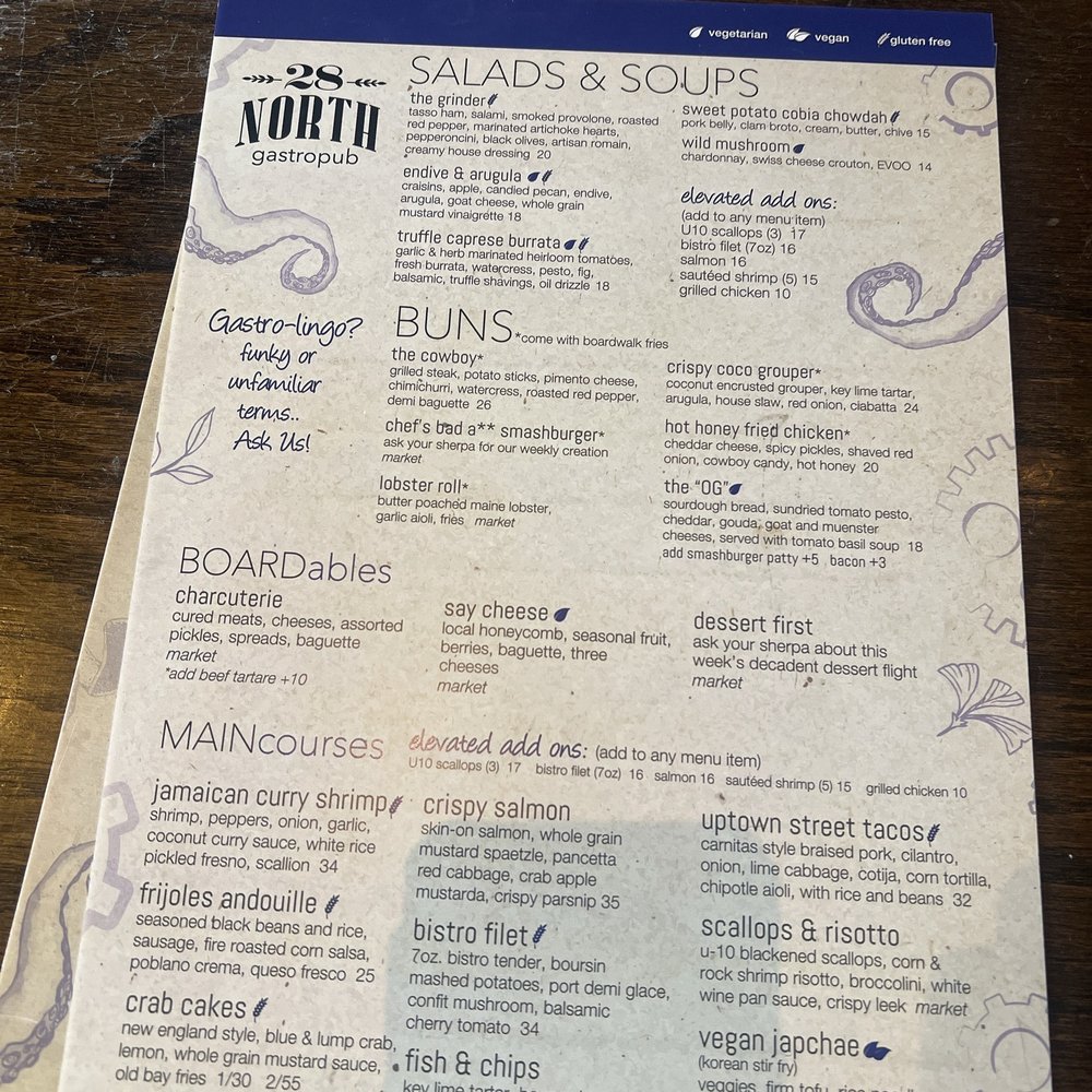 28 North Gastropub & Scratch Kitchen - Menu - Gastropubs Near Me - Melbourne, Florida 28 North Gastropub & Scratch Kitchen - Menu - Gastropubs Near Me - Melbourne, Florida