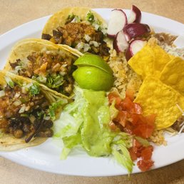 3 Taco platter