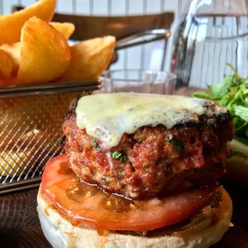 Barking Dog Restaurant - beef shin burger is definitely not your average burger - Modern European Near Me - Belfast, BFS Barking Dog Restaurant - beef shin burger is definitely not your average burger - Modern European Near Me - Belfast, BFS