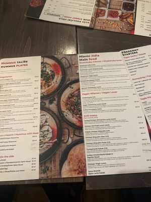Menu photo 1 Paprika Prague, PR