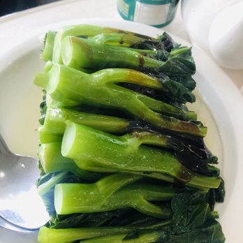 Fook Lam - Chinese Broccoli with oyster sauce. - Dim Sum Near Me - Honolulu, Hawaii Fook Lam - Chinese Broccoli with oyster sauce. - Dim Sum Near Me - Honolulu, Hawaii