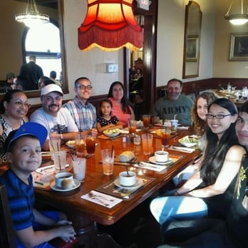 The Old Spaghetti Factory - The waiter zane was happy to take a photo of my brother's birthday dinner :) - Italian Near Me - Riverside, California The Old Spaghetti Factory - The waiter zane was happy to take a photo of my brother's birthday dinner :) - Italian Near Me - Riverside, California