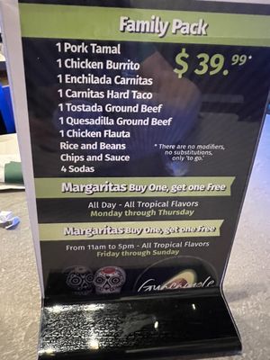 Menu photo 7 Guacamole Mexican Grill Orlando, FL