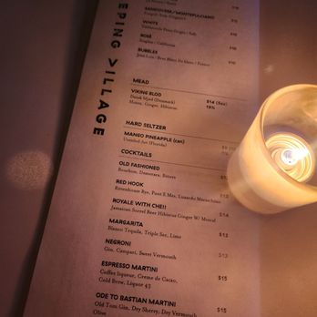 Sleeping Village - Menu - Beer Bar Near Me - Chicago, Illinois