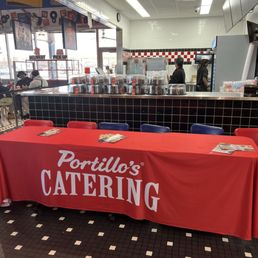 Catering table