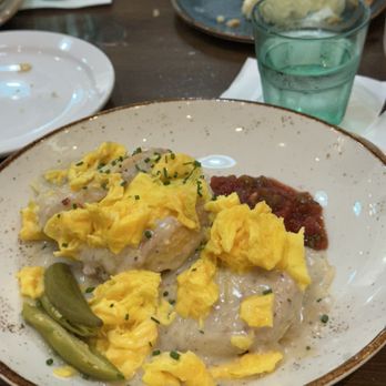 Millers All Day - Biscuits and Gravy.  Great flavors and that ocra was on point. - Breakfast & Brunch Near Me - Charleston, South Carolina