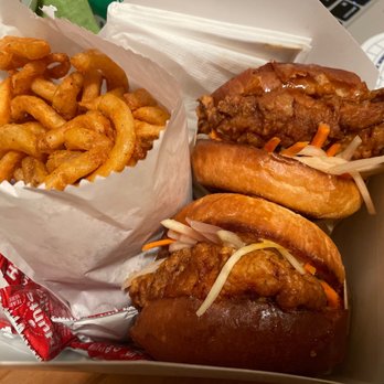 Southside Station - Chicken slider combo, some fries already eaten, comes with soda too - Sandwiches Near Me - Berkeley, California Southside Station - Chicken slider combo, some fries already eaten, comes with soda too - Sandwiches Near Me - Berkeley, California