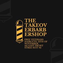The Takeover Barbershop - We always give back to the community bring your id card
