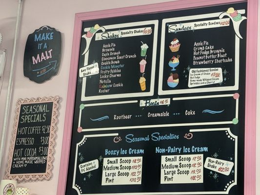 Menu photo 2 Mara’s Ice Cream Parlor Rockaway Beach, NY Menu photo 2 Mara’s Ice Cream Parlor Rockaway Beach, NY