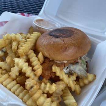 Hot Tender Station - Combo #1: chicken slider with fries - Food Trucks Near Me - Lathrop, California Hot Tender Station - Combo #1: chicken slider with fries - Food Trucks Near Me - Lathrop, California