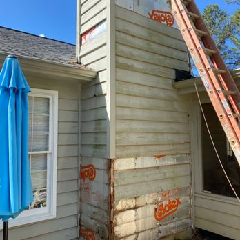Action Brothers - Damaged siding before repairs - Insulation Installation Near Me Action Brothers - Damaged siding before repairs - Insulation Installation Near Me