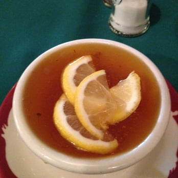 Golden Inn Restaurant - Lemon Sauce for the Lemon Chicken (We asked for it "on the side.") - Chinese Near Me - Picton, Ontario