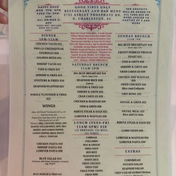 Good Vibes Only - Food Near Me - Charleston, South Carolina Good Vibes Only - Food Near Me - Charleston, South Carolina