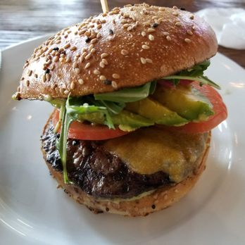 Bushfire Kitchen - Del Mar - California Burger.  No shortage of avo here. - American Near Me - Del Mar, California