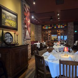 5th Street Steakhouse - One of the dining warm feeling dining areas.