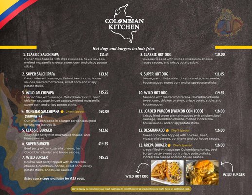 Menu photo 1 Colombian Kitchen Natchitoches, LA