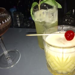 Really strong Manhattan & sour with classic xxx