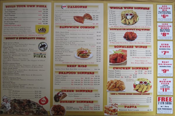 Menu photo 2 Buddy's Pizza & Steak Milwaukee, WI