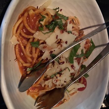 Red Ash - Spaghetti alla Chitarra A.O.P. - Italian Near Me - Austin, Texas Red Ash - Spaghetti alla Chitarra A.O.P. - Italian Near Me - Austin, Texas