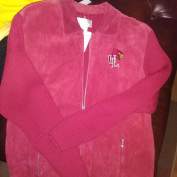 Back On The Rack Consignment Boutique - UofL sweater/suede jacket - Used, Vintage & Consignment Near Me - Jeffersonville, Indiana