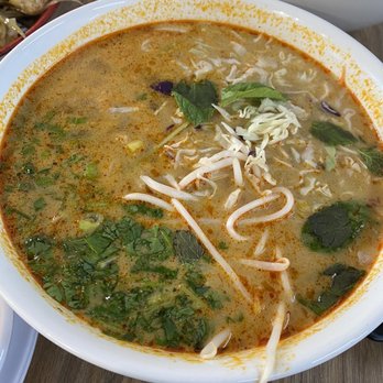 Spicy Joi - Khaopoon without gizzard or pork blood cubes - Sandwiches Near Me - Concord, California Spicy Joi - Khaopoon without gizzard or pork blood cubes - Sandwiches Near Me - Concord, California