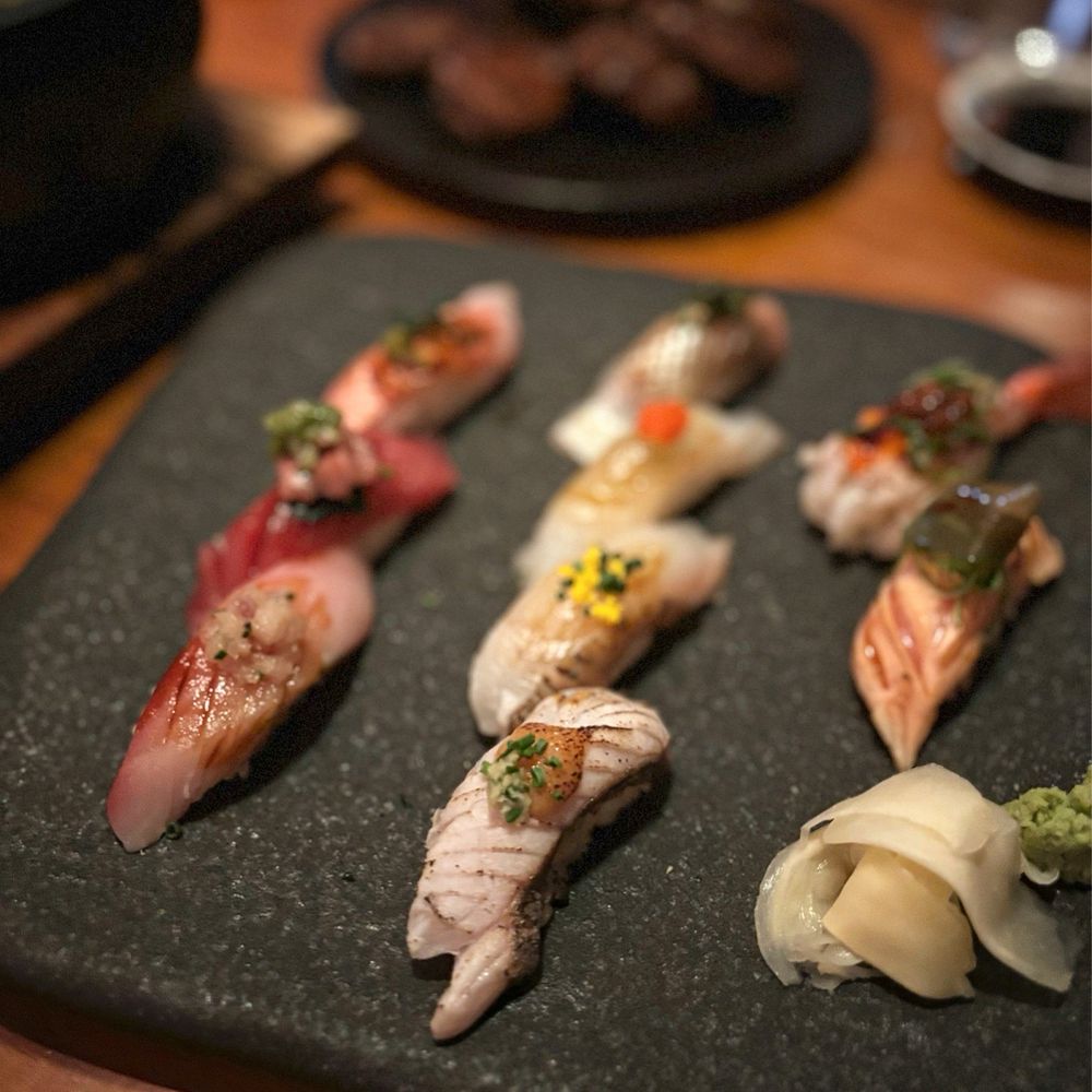 Momotaro - Chef's Seasonal Nigiri Selection* - Sushi Bars Near Me - Chicago, Illinois Momotaro - Chef's Seasonal Nigiri Selection* - Sushi Bars Near Me - Chicago, Illinois
