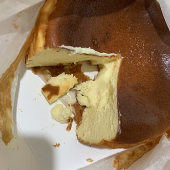 Uncle Tetsu - See how the center is still gooey? Yeah, not suppose to be like that. - Bakeries Near Me - San Francisco, California Uncle Tetsu - See how the center is still gooey? Yeah, not suppose to be like that. - Bakeries Near Me - San Francisco, California
