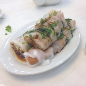 Affable Eatery - Zha liang (fried noodle roll). Came out fresh and was ordered at the service station. - Dim Sum Near Me - Brooklyn, New York