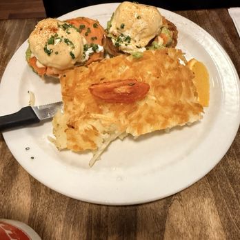 Jam Cafe on Beatty - Smoked salmon Benedict - Breakfast & Brunch Near Me - Vancouver, British Columbia