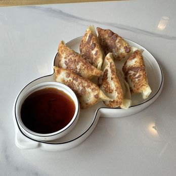 Fuya Cafe - Fried Dumplings (yum and the sauce is really good) - Asian Fusion Near Me - Missouri City, Texas Fuya Cafe - Fried Dumplings (yum and the sauce is really good) - Asian Fusion Near Me - Missouri City, Texas