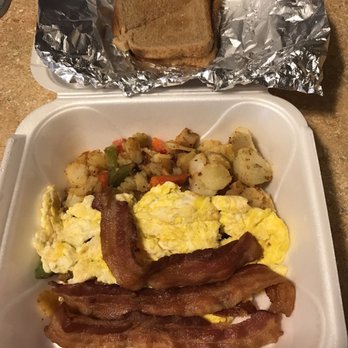 New York Diner - This is the breakfast special. You can change it up they have options. Not bad for under $5. - Coffee & Tea Near Me - Charlotte, North Carolina