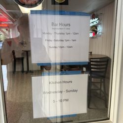 Samm's Last Chance Saloon - Bar & Kitchen Hours
