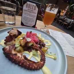 Octopus was delicious