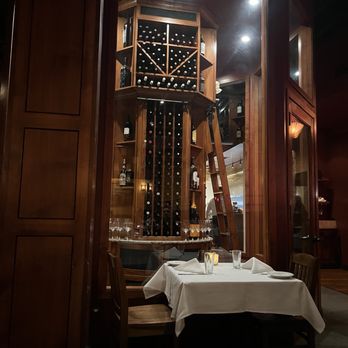 Sutter Street Steakhouse - wine room in the dining room - Steakhouses Near Me - Folsom, California
