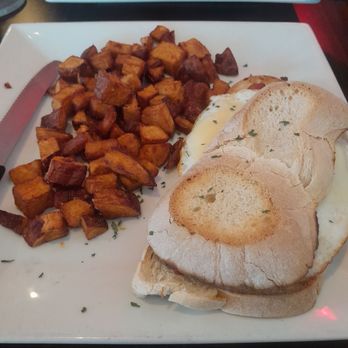 Dominic’s Place - Chourico and egg on italian bread - Breakfast & Brunch Near Me - North Providence, Rhode Island