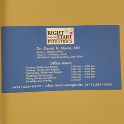 Right From the Start Pediatrics - Office hours