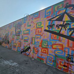 Coney Art Walls - New art  on the 16th street entrance