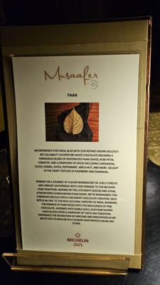 Menu photo 6 Musaafer Houston, TX Menu photo 6 Musaafer Houston, TX