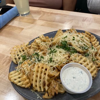 Waffle Stop - GARLIC PARMESAN FRIES - Breakfast & Brunch Near Me - Tacoma, Washington Waffle Stop - GARLIC PARMESAN FRIES - Breakfast & Brunch Near Me - Tacoma, Washington