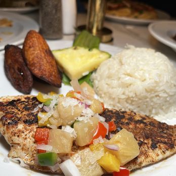 Blue Lagoon Bar and Grill - Balmoral - Red snapper entree - New American Near Me - Humble, Texas Blue Lagoon Bar and Grill - Balmoral - Red snapper entree - New American Near Me - Humble, Texas
