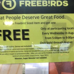 Free burrito- Count me in! Free burrito- Count me in!