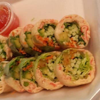 Khin's Sushi - Crab spring roll. Really good! - Burmese Near Me - Richmond, Kentucky Khin's Sushi - Crab spring roll. Really good! - Burmese Near Me - Richmond, Kentucky