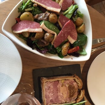 Baroche - Salad and a foie gras cake - Brasseries Near Me - Paris, 75