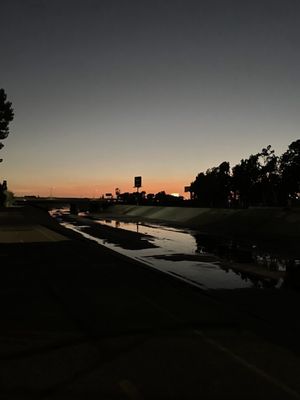 San Gabriel River Bike Path