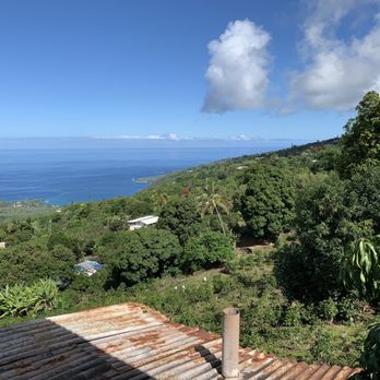 The Coffee Shack - View from the porch - Coffee & Tea Near Me - Captain Cook, Hawaii