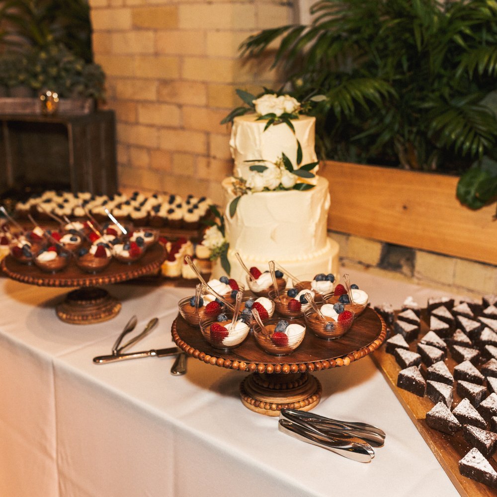 Parkside 23 - a table with a variety of desserts - New American Near Me - Brookfield, Wisconsin