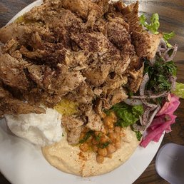 Chicken Shawarma Plate Chicken Shawarma Plate