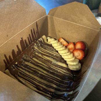 Shaghf Cafe - Nutella crepe - Coffee & Tea Near Me - Tempe, Arizona