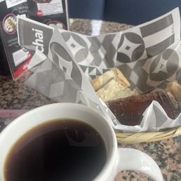 Coffee and pastries